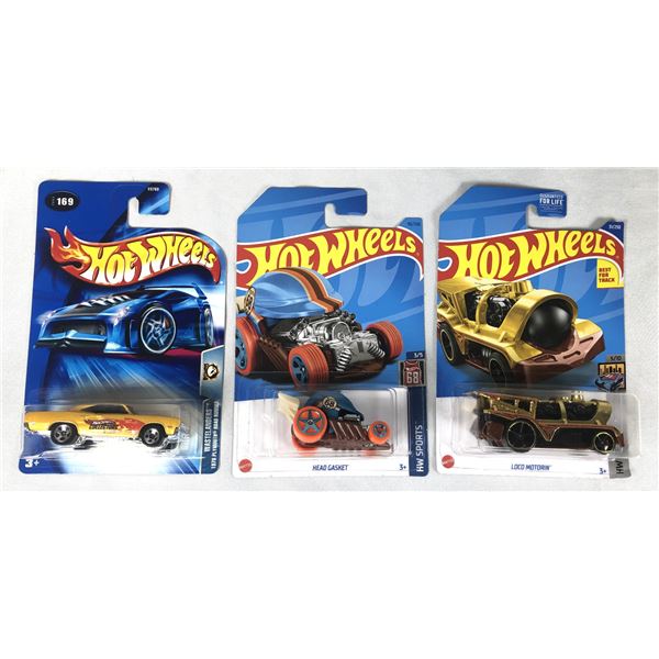 Hot Wheels NIB LOT x3
