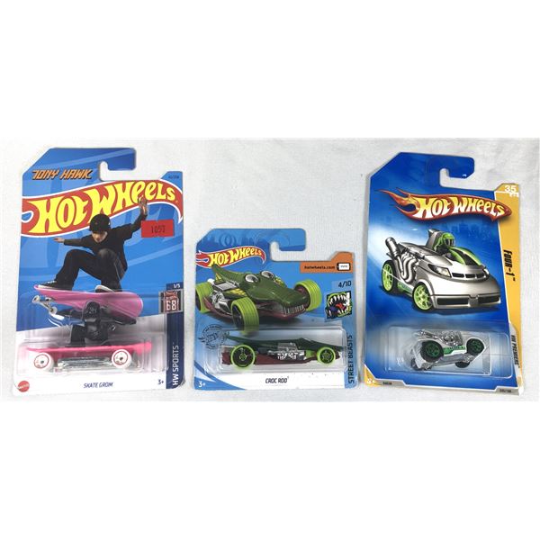 Hot Wheels NIB LOT x3