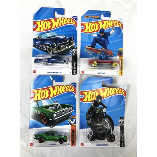 2021 Hot Wheels LOT x4