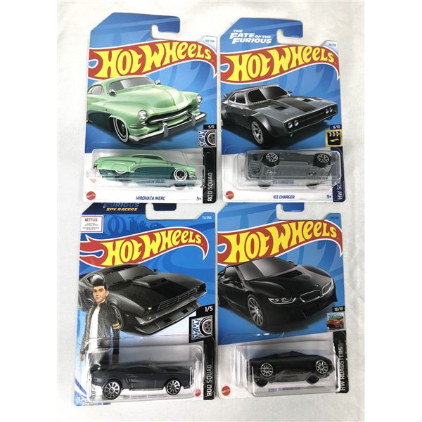 2020-21 Hot Wheels LOT x4