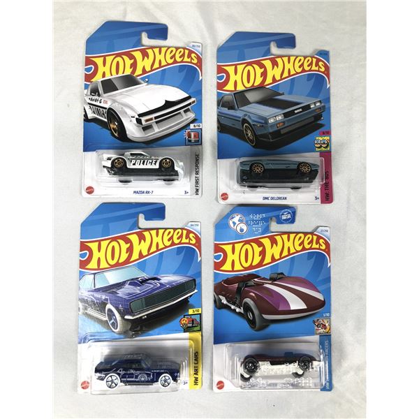 2021 Hot Wheels LOT x4