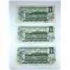 Image 2 : Canadian 1 Dollar Notes x3 - 1973