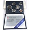 Image 1 : 1986 Royal Canadian Mint SPECIMEN Set w/ Case