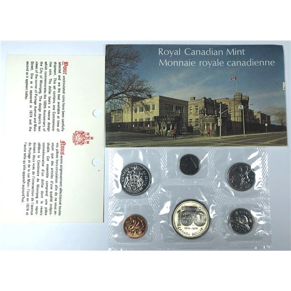 1974 Royal Canadian Mint Winnipeg COIN SET