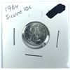 Image 1 : 1964 Canadian SILVER Dime