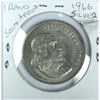 Image 1 : 1966 SILVER South Africa 1 Rand Coin