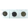 Image 1 : South Africa Coin 1/2 Penny LOT x3 - 1961