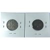 Image 2 : 1950 German 1 Deutshche Mark Coins x2