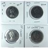 Image 1 : Canadian 50 Cent Coin LOT x4 - 1976 to 1985