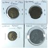 Image 1 : French Franc Coin LOT x4 - 1949 to 1957