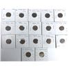 Image 1 : Netherlands 1 CENT Coin Lot x17 - 1948 to 1977