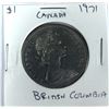 Image 1 : 1971 Canada 1 Dollar COIN - British Columbia
