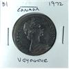 Image 1 : 1972 Canada 1 Dollar COIN - Voyaguers
