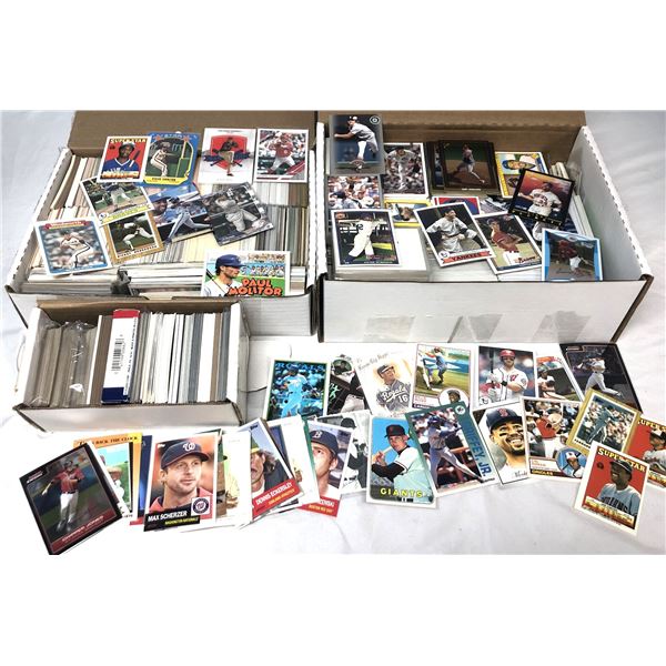 Baseball Card Lot - 3500 Count