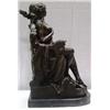 Image 4 : Bronze "Lady w/Cherub"