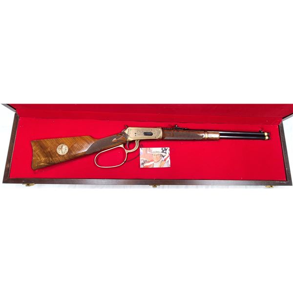 Winchester John Wayne Commemorative Lever Action Rifle c/w Wood Case