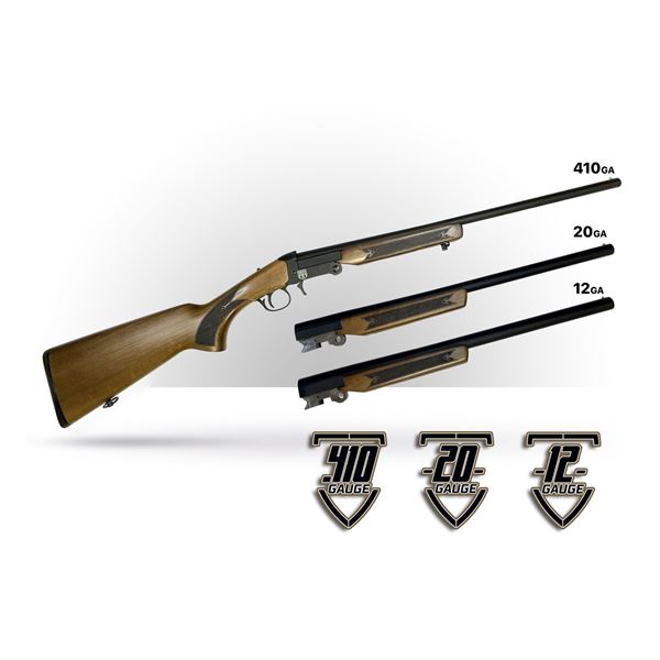 Revolution Armory TRI-SS - 3 Barrel Combo Single Shot 12 ga 20 ga & 410 ga Shotgun