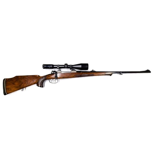 European Custom Build 300 Weatherby Magnum Bolt Action Rifle c/w Zeiss 2.5 - 10 Scope