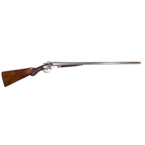 Enos James & Co English Side by Side Shotgun Vintage 12 ga