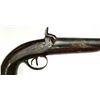 Image 10 : Vintage Double Barrel Hammer Percussion Cap Handgun 50 Cal Black Powder.