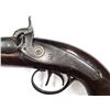 Image 2 : Vintage Double Barrel Hammer Percussion Cap Handgun 50 Cal Black Powder.