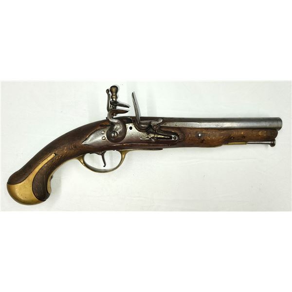 Flintlock Danish Cavalry Model 1806 Style Pistol 68 cal Black Powder Antique