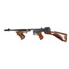 Image 12 : Thompson Machine Gun REPLICA  Model 1921 Chicago Typewriter Drum Magazine