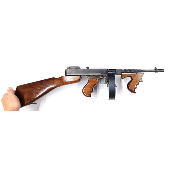 Thompson Machine Gun REPLICA Model 1921 Chicago Typewriter Drum Magazine