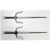 Image 3 : SAI - Japanese Fighting Weapons x 2 Stainless Steel
