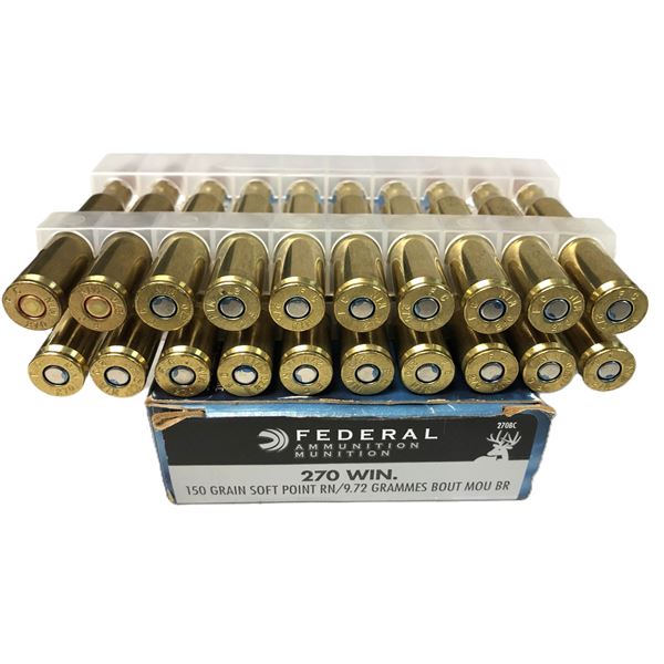 270 WIN Federal & Winchester - 20 Rds