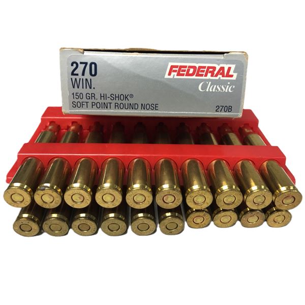 270 WIN Federal & Winchester - 20 Rds