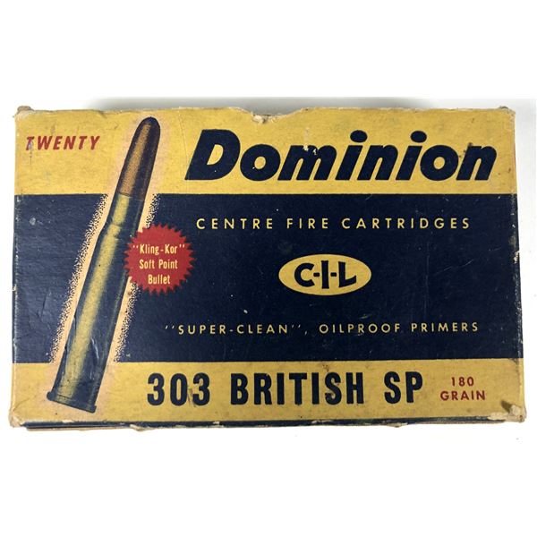 303 British Dominion VINTAGE - 19 Rounds