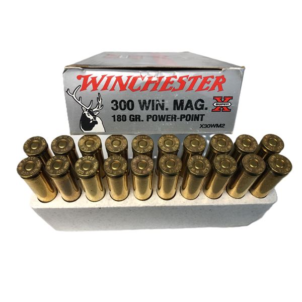 300 WIN Mag Winchester - 180 Grain PP - 20 Rds