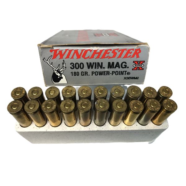 300 WIN Mag Winchester - 180 Grain PP - 20 Rds