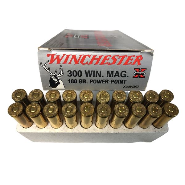 300 WIN Mag Winchester - 180 Grain PP - 20 Rds