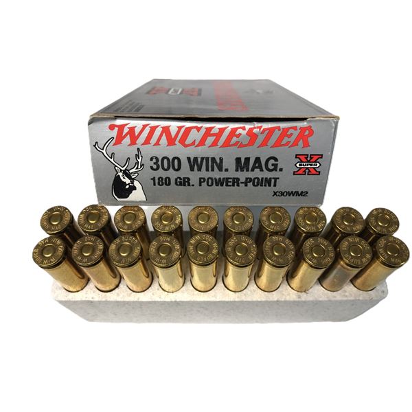 300 WIN Mag Winchester - 180 Grain PP - 20 Rds