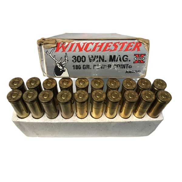 300 WIN Mag Winchester - 180 Grain PP - 20 Rds