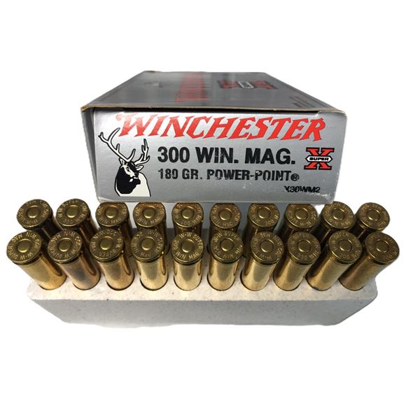 300 WIN Mag Winchester - 180 Grain PP - 20 Rds