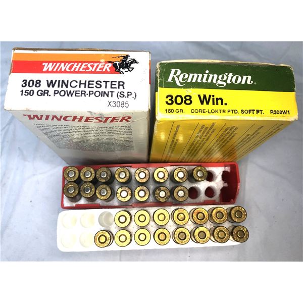 308 WIN Lot x30 Rounds