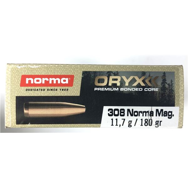 308 NORMA Mag Oryx - 180 Grain - 20 Rds