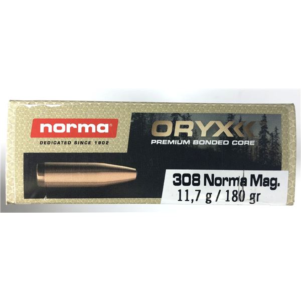 308 NORMA Mag Oryx - 180 Grain - 20 Rds