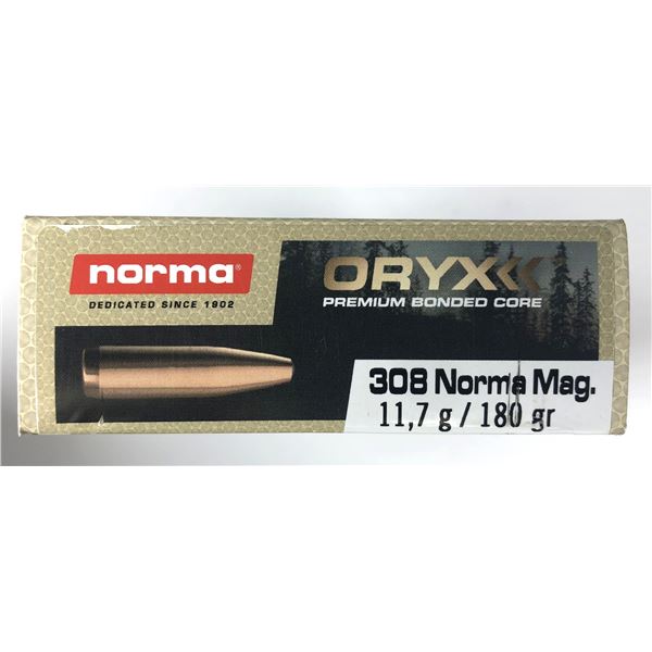 308 NORMA Mag Oryx - 180 Grain - 20 Rds