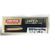 Image 1 : 308 NORMA Mag Oryx - 180 Grain - 20 Rds