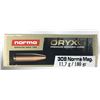 Image 1 : 308 NORMA Mag Oryx - 180 Grain - 20 Rds