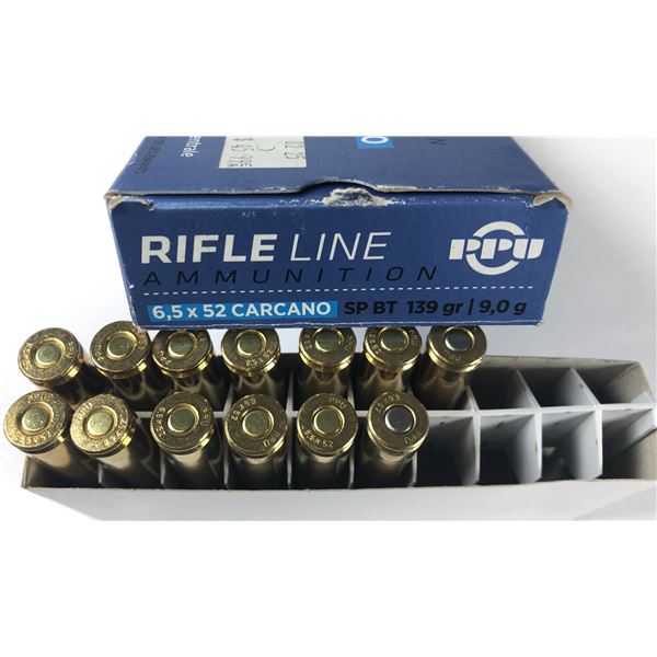 6.5 x 52 Carcano - 13 Rounds