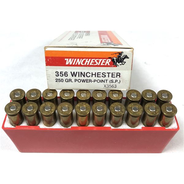 356 Winchester - 250 Grain PP - 20 Rounds