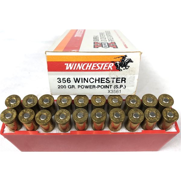 356 Winchester - 200 Grain PP - 20 Rounds