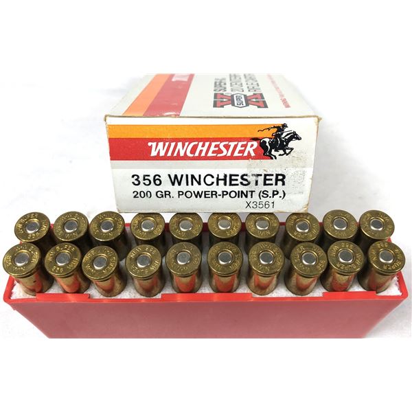 356 Winchester - 200 Grain PP - 20 Rounds