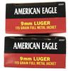 Image 1 : AE 9MM 115 Grain - 100 Rounds