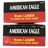 Image 1 : AE 9MM 115 Grain - 100 Rounds